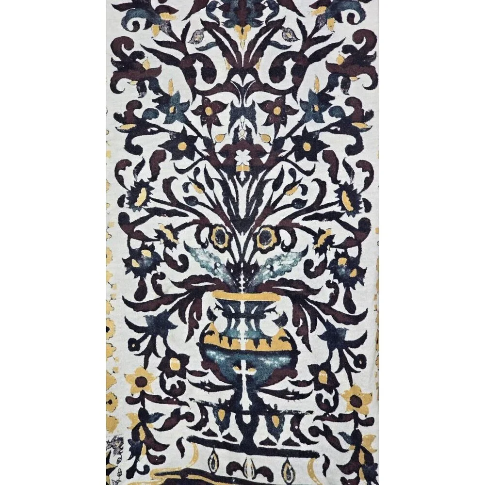 Lucky Brand 1X Women's Top Boho Bohemian XL Soft Cotton Blend - Picture 3 of 9